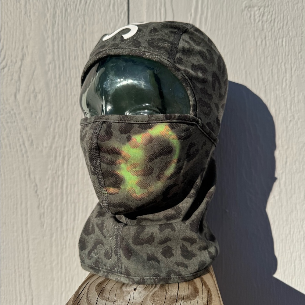 Supreme Thermo Reactive Leopard Print Balaclava